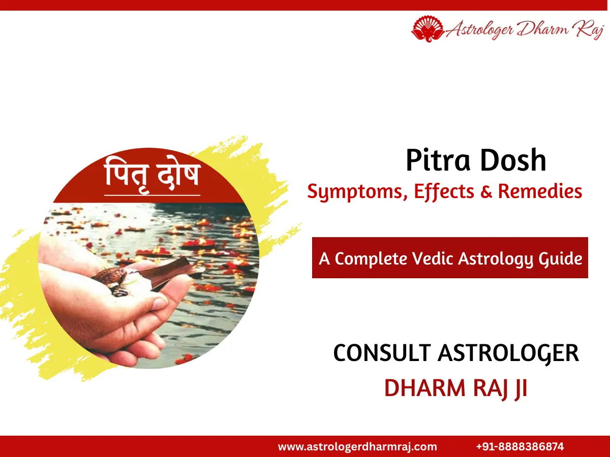 Pitra Dosha in kundli showing ancestral karma and its effect on life