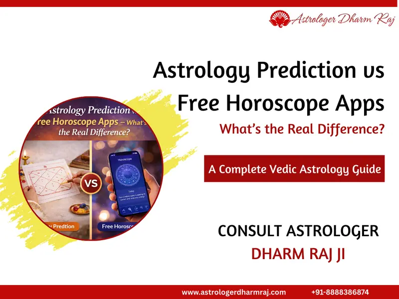Astrology Prediction vs Free Horoscope Apps – What’s the Real Difference?